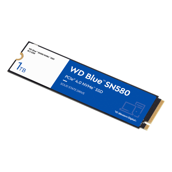 Western Digital 1TB WD Blue SN580 NVMe Internal Solid State Drive SSD
