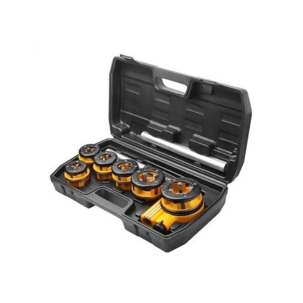 Tolsen - Pipe Threading Set, 9 Piece Industrial