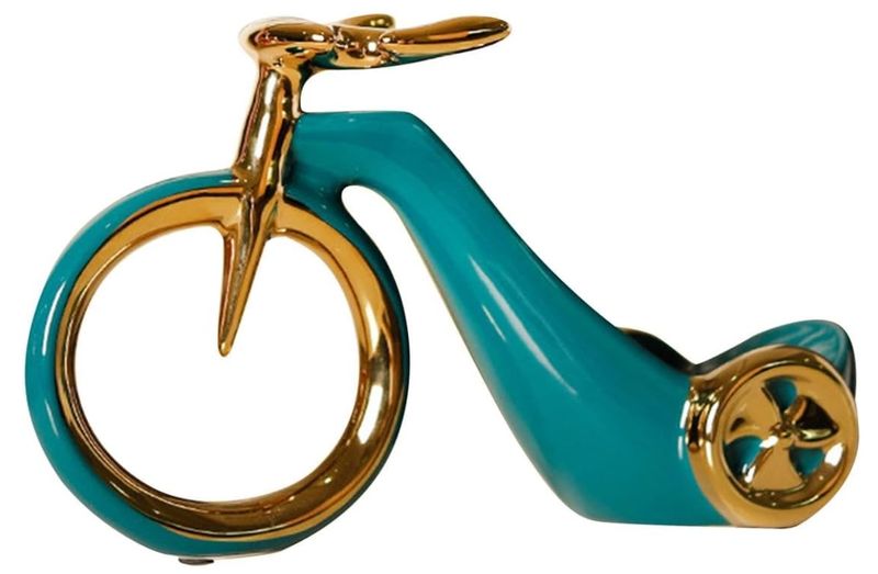 Bicycle Shaped Wine Bottle Holder, 25 X 16 X 11 Cm, Fine Craftsmanship, for