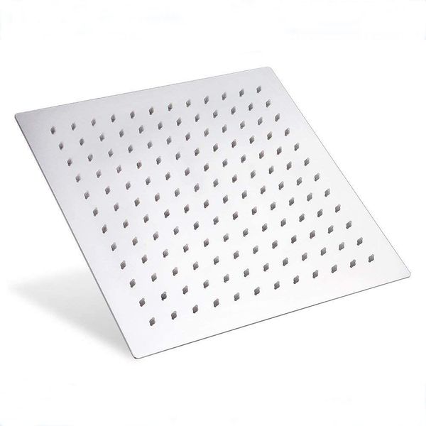 BAO Luxus 12 inch /10 inch Shower Head Rose Square -SUS304 - Chrome