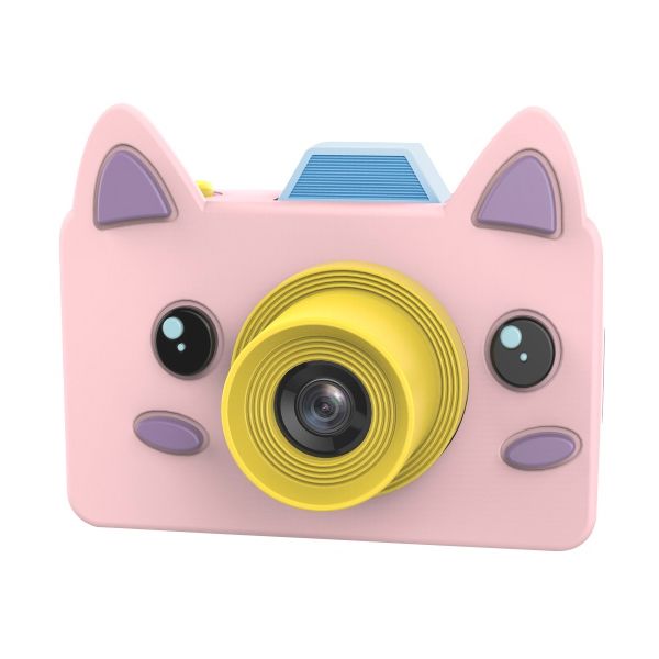 Telefunken 8MP Kids Camera Piglet - Pink