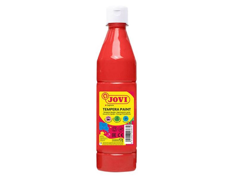 JOVI Liquid poster paint 500ml - Red