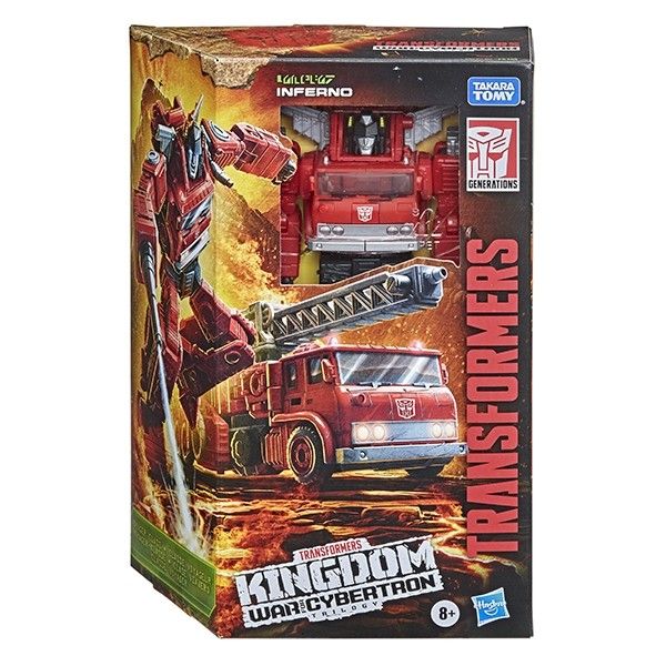 Transformers-War For Cybertron Kingdom Voyager Inferno