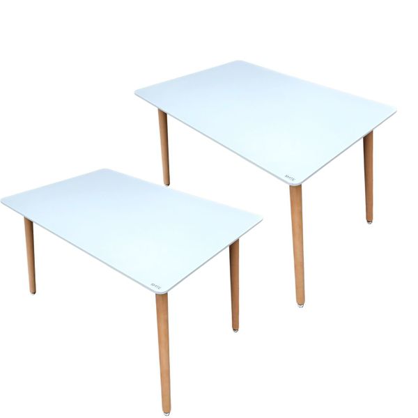 Set Of 2 - S-124T MDF Dining Table , Modern Tables