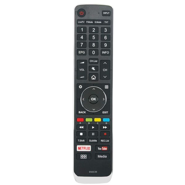 Nicci Smart Replacement Tv remote for EN3AG39H Hisense ULED TV