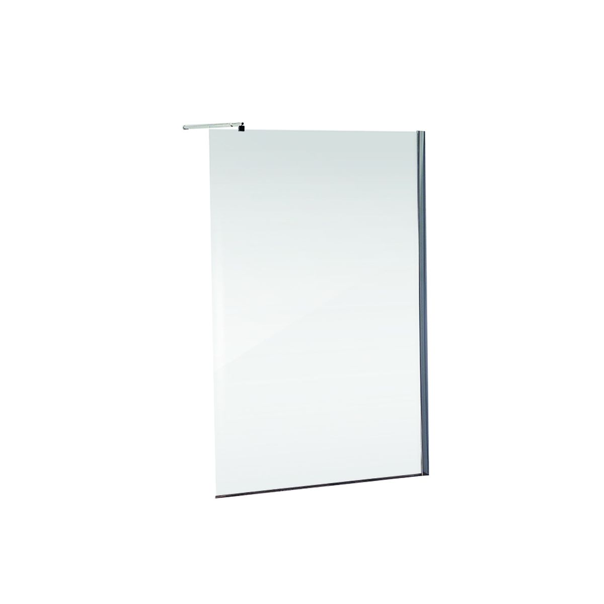 KENZO Shower screen 1200mmX1900mm with Chrome Stabilizing Bars