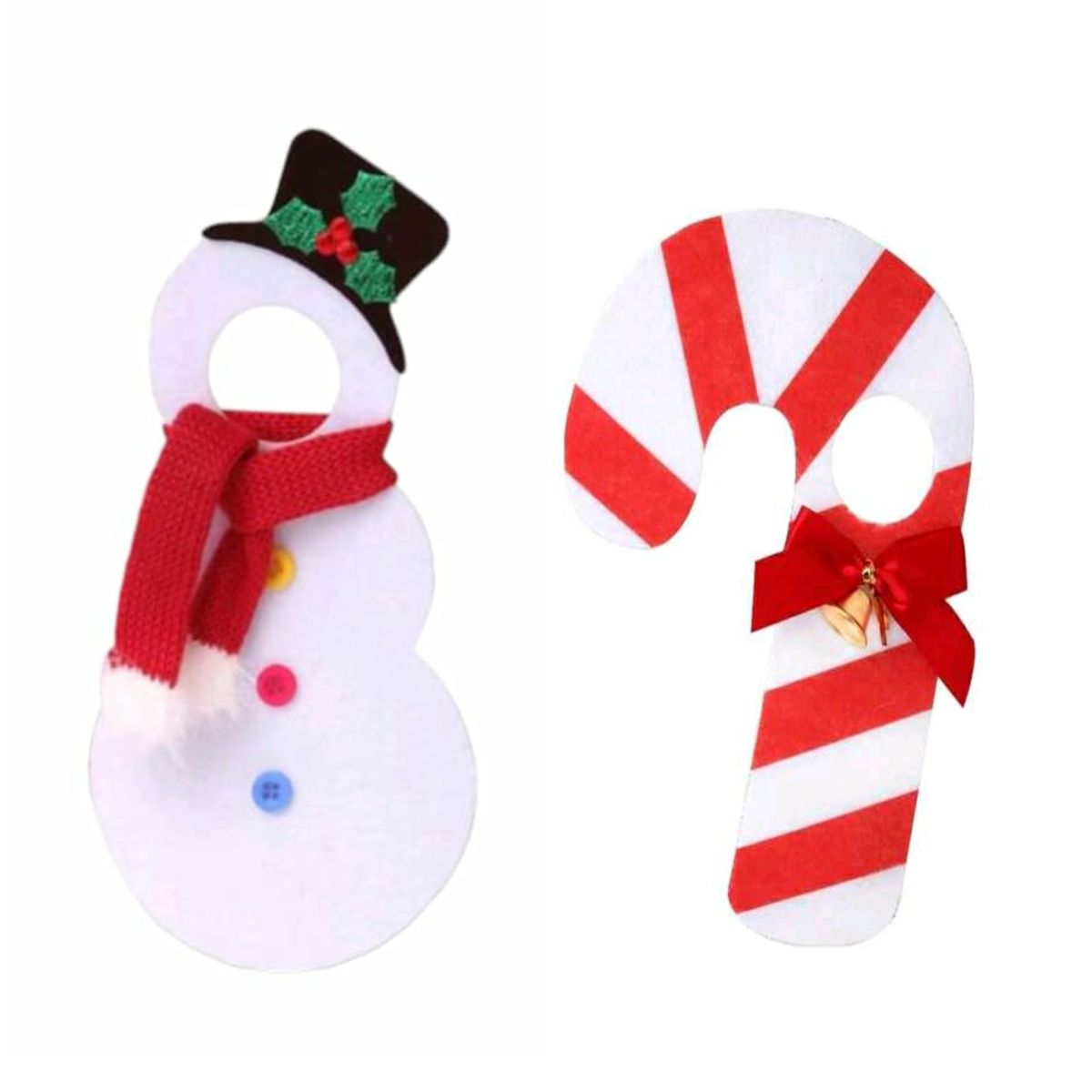 Little Elf Doll Accessories - Snowman & Candy Cane