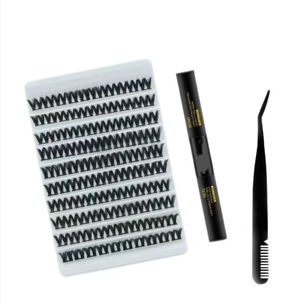 Eyelash Cluster Set 100pcs, Eyelash Extension 8-16mm, Eyelash Cluster
