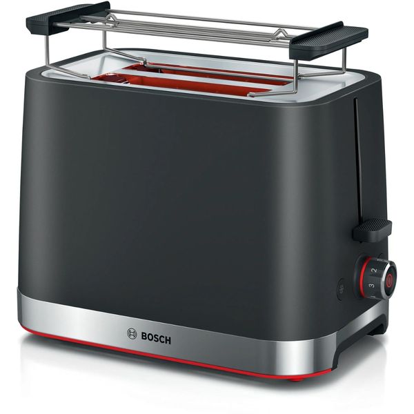 Bosch - MyMoment - Compact Toaster - 2 Slice - Black