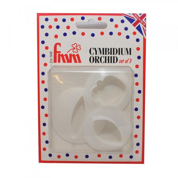 Cutter Cymbidium Orchid Icing Fondant Flower Paste Petal Tool Shape Stencil