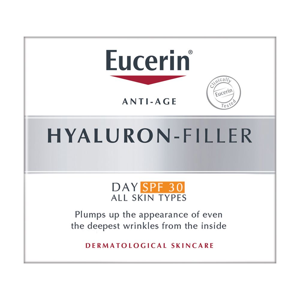 Eucerin Hyaluron Filler +3x Effect AntiAge Face Day Cream, SPF30, 50ml