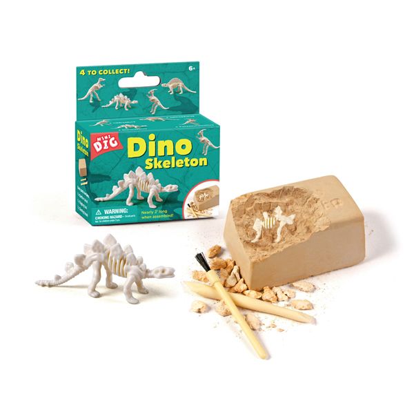 Junior Archaeology Mini Dig Kit - Stegosaurus Skeleton