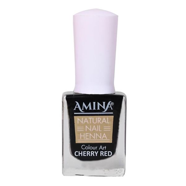 Amina Natural Nail Henna-CHERRY RED