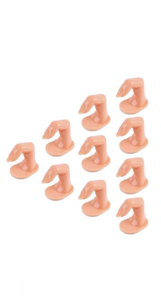 10 Piece Acrylic/Gel Practice Fingers