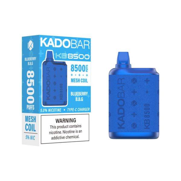 Kadobar 8500 Puffs Disposable Vape - Blueberry B.B.G