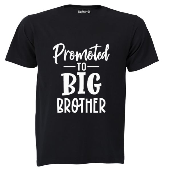 Promoted to Big Brother - Kids T-Shirt - White