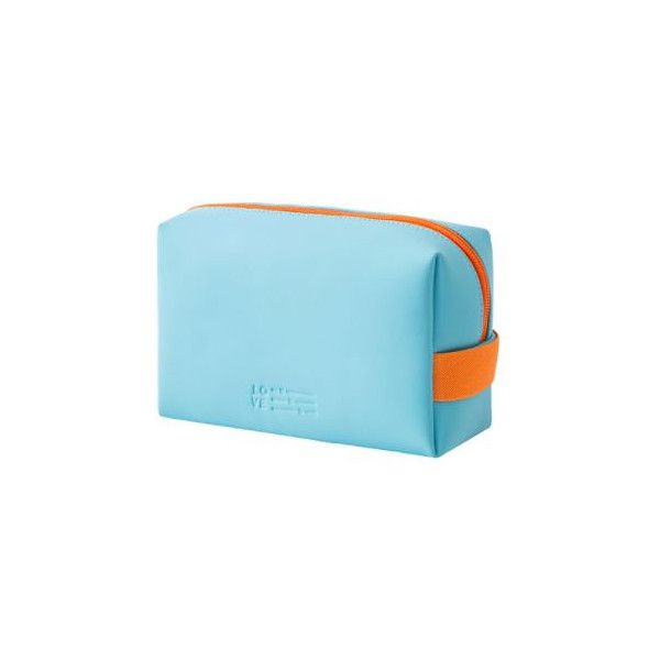 Olive Tree - Waterproof Travel Makeup Bag Cosmetic Organiser - Light Blue