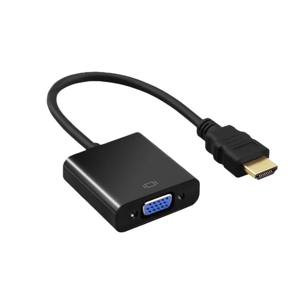 HDMI to VGA Adapter 1080P 25cm Compatible with Monitor PC Laptop HDTV