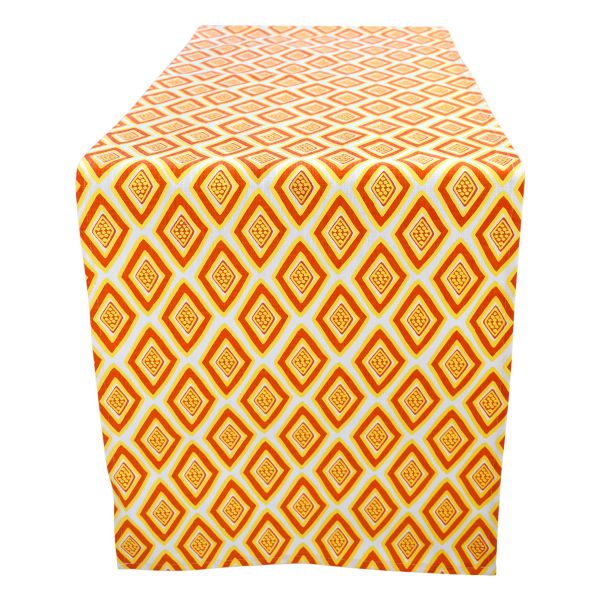 Carol Nevin Handmade Cotton Table Runner - 2000cm x 35cm