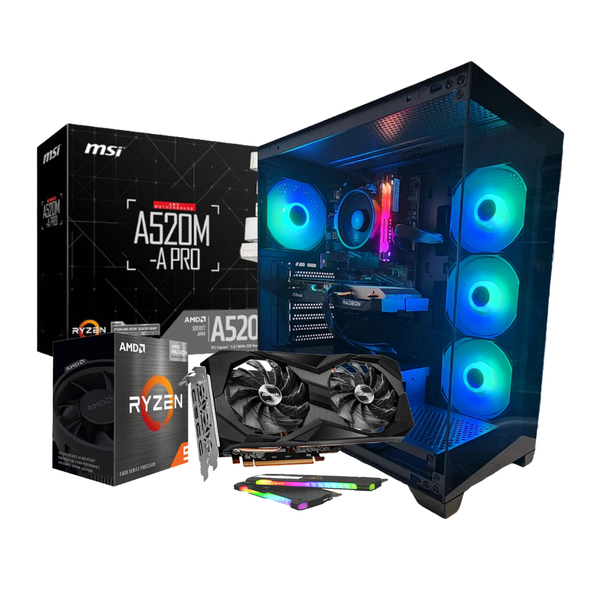 Antec - AMD Ryzen 5 5500 HOME GAMER 32gb RAM Desktop PC