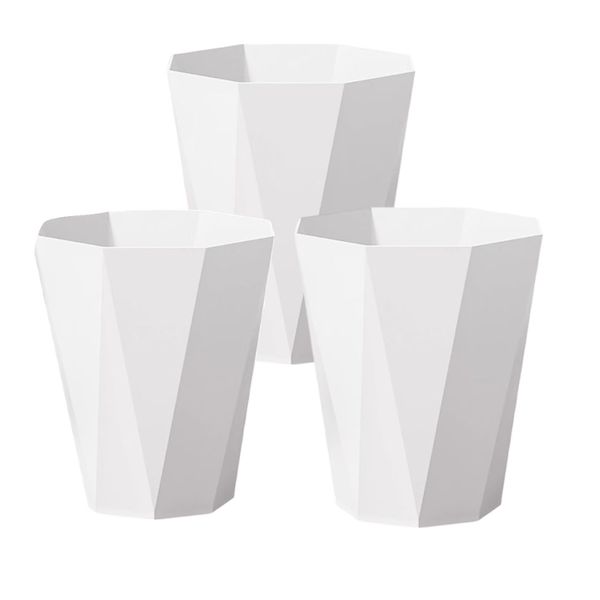 Decor Environmentally Friendly Waste Bin Set Of 3 - 30cm (Special)