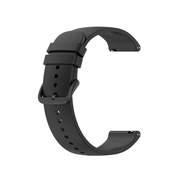 Silicone Strap Compatible for Garmin Forerunner 55-Black