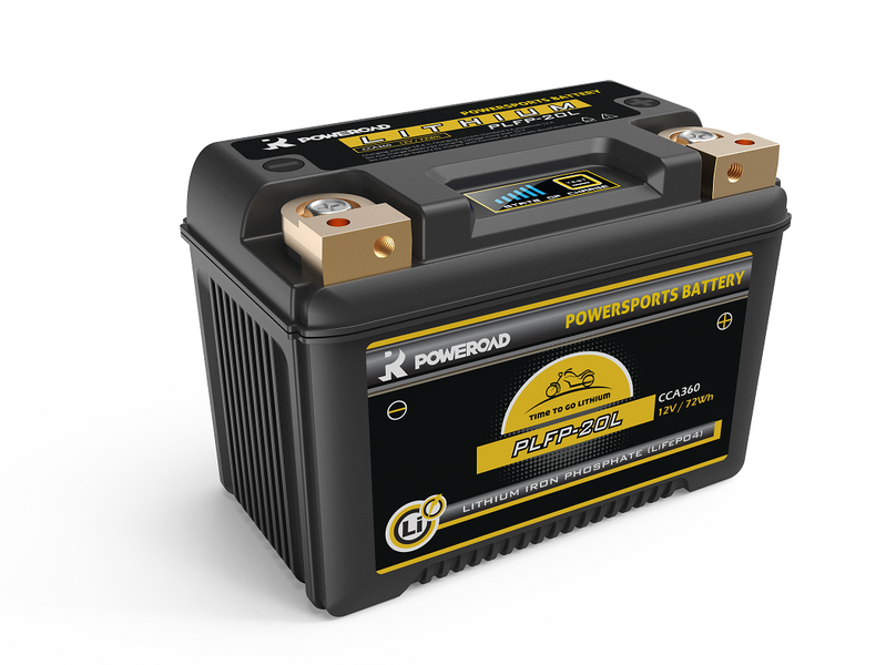 Poweroad - PLFP-20L - Lithium Iron Motorcycle Starting Battery