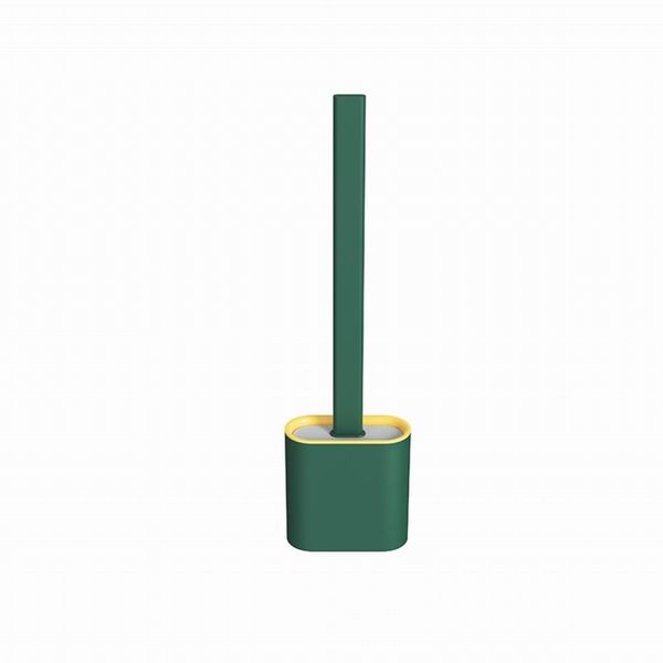 Toilet Brush With Toilet Brush Holder Silicone