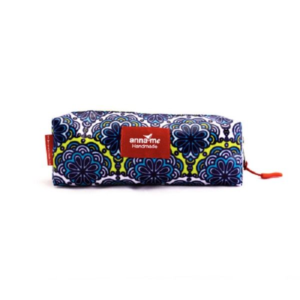 Anna Me - Turkish Blue Box Pencil Bag