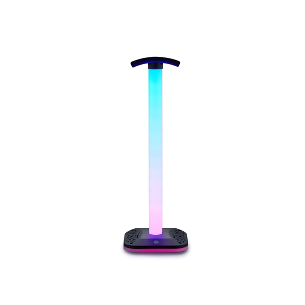 LED RGB Universal Desktop Headphone Stand Anti Scratch