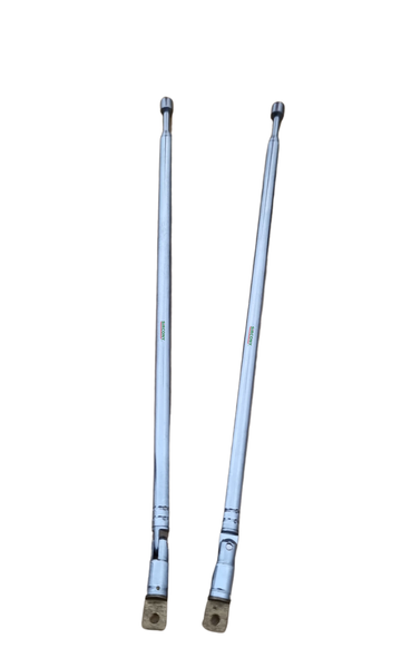SiRCONY Radio Antenna Rod Telescopic type (2 PACK