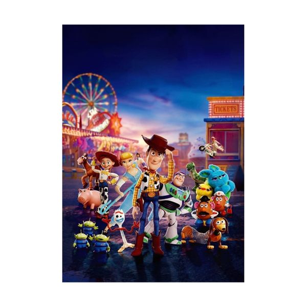 Buzz and woody taking on the world - A1 Poster