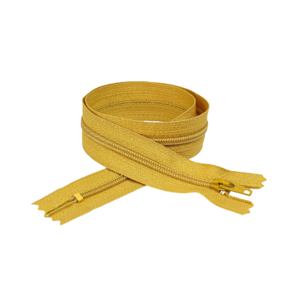YKK Closed End Zip - 10 Pack Curry