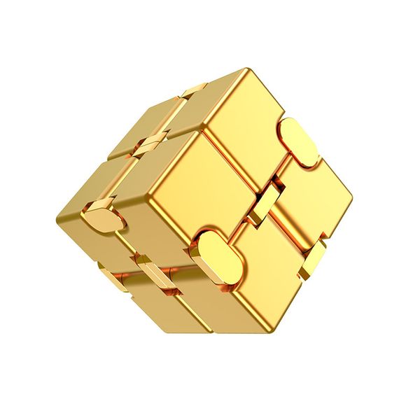 Metal Magic Cube Novel Decompression Toy Creative Fingertip