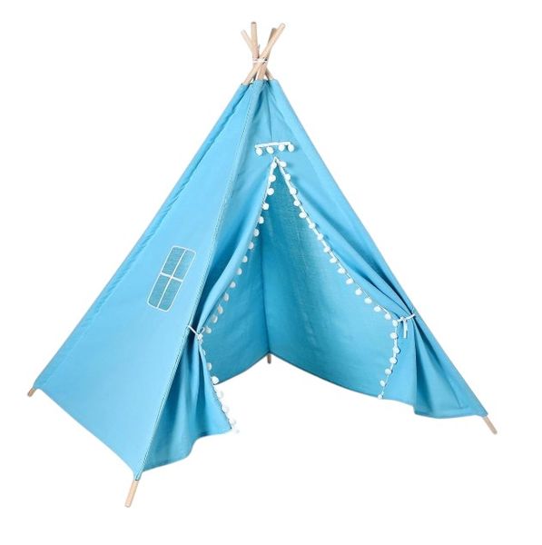 Portable Kids Play Tent - Blue