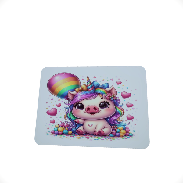 Pig Unicorn - Mouse Pad