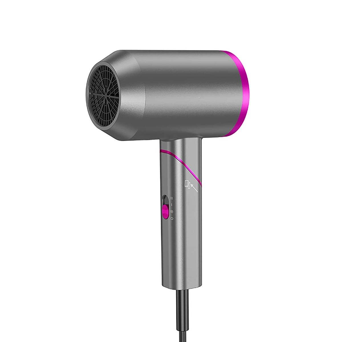 Hairdryer For Hair-Care Powerful Hot/Cool Wind Blow Dryer Foldable Handle .