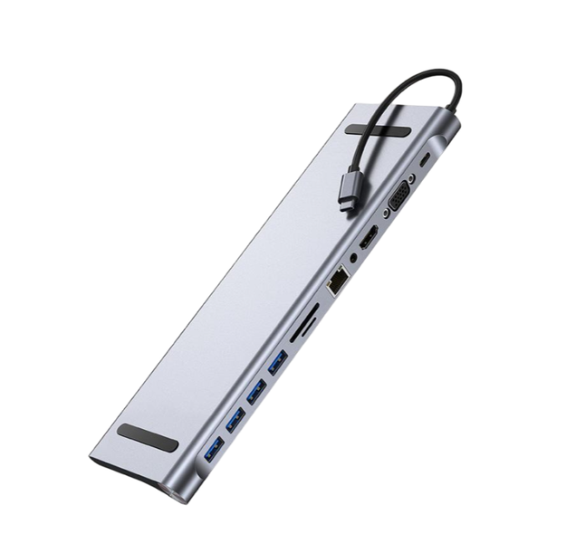 Laptop Docking Station Expansion Converter 11-in-1 Expansion Dock