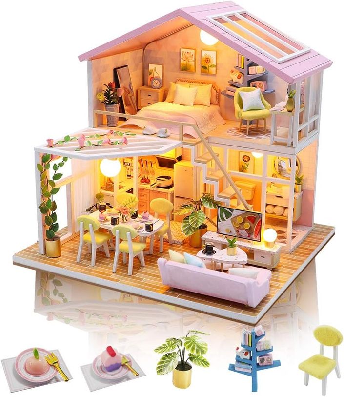 New Elements DIY Miniature Dollhouse Kit | Shop Today. Get it Tomorrow ...