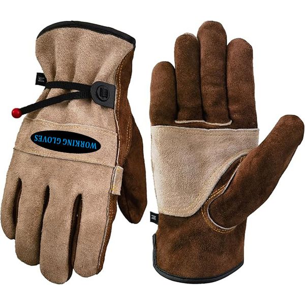 Short Leather Braai Gloves - Welders Heat Resistant Gloves