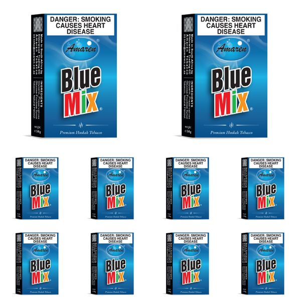 Amaren Hookah Flavor Carton - Blue Mix (10 x 50g)