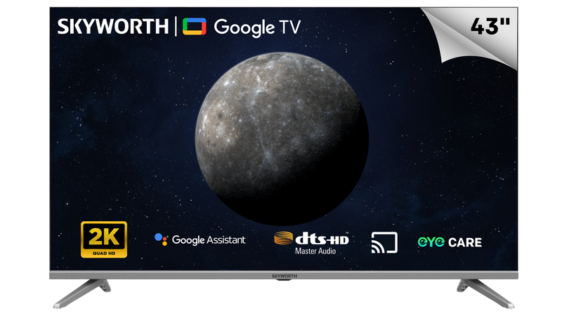 Skyworth 43" STE6600 HD Smart Google TV
