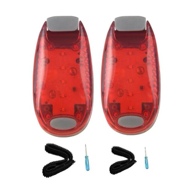 2 Pieces LED lights suitable for bicycle and running safety