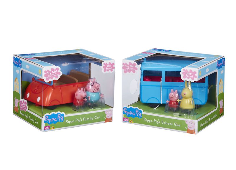 Peppa Pig Vehicles W Sound - Value Range