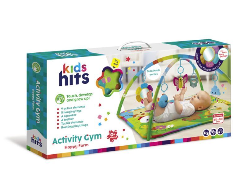 Kids Hits Activity Gym Happy Farm