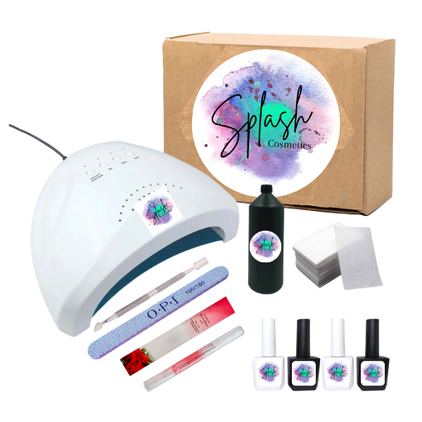 Splash Cosmetics UV Gel Starter Kit with UV Lamp