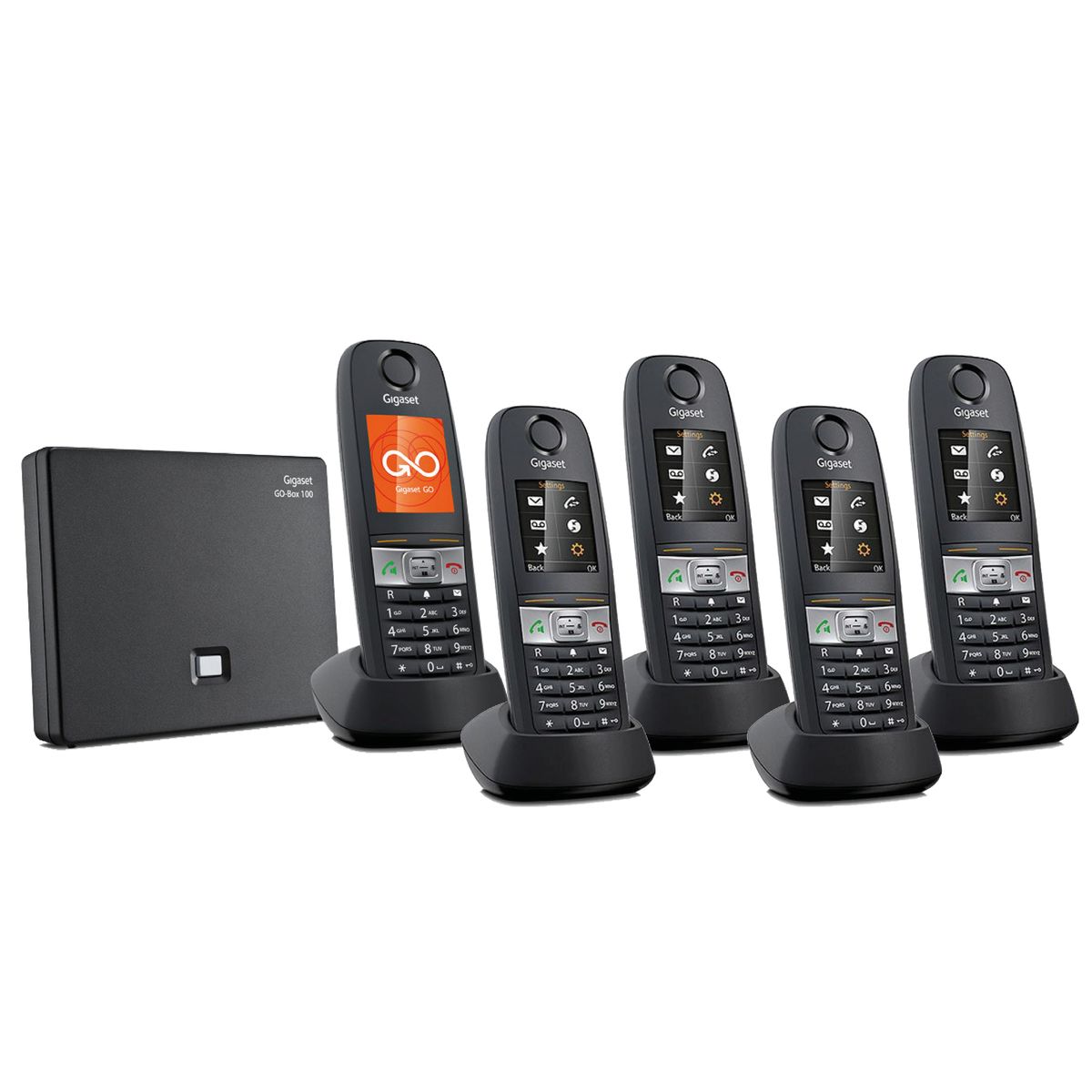 Gigaset E630A GO PENTA - 5 Phone VoIP & Landline Cordless Phone System |  Shop Today. Get it Tomorrow!