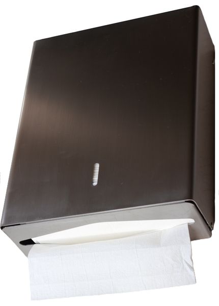 Paper Dispenser Stainless Steel with 600 sheets Combo