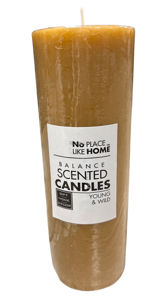 19 cm Scented Pillar Candle Balance