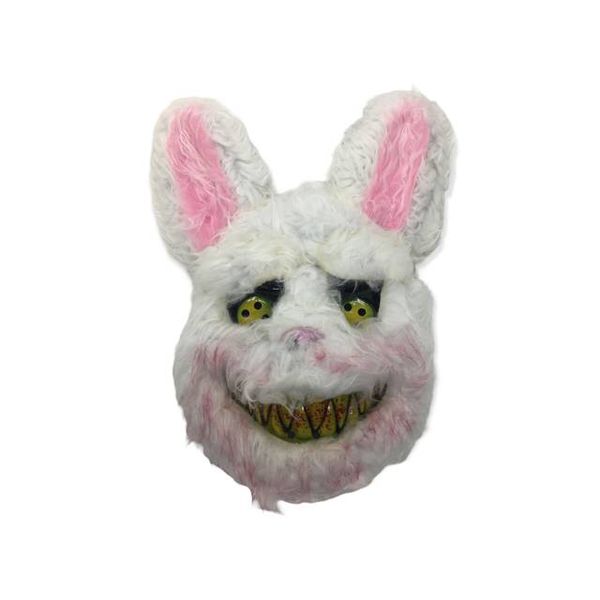 Crazy Fur Bunny Face Mask